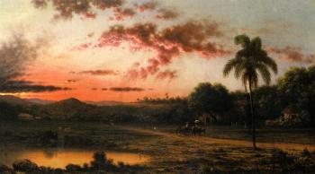 馬丁 約翰遜 赫德 Sunset, A Scene in Brazil